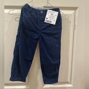 Kids Navy Chino Pants